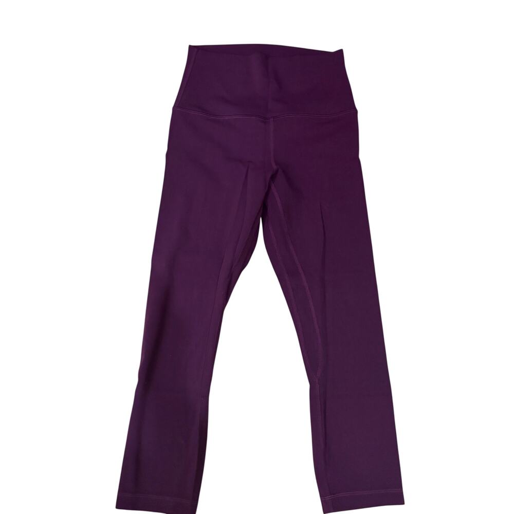 Lululemon Plum Align High-Rise Crop Legging 21" Womens Size 4